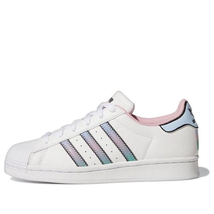 (GS) adidas Superstar 'White Light Pink' HQ1126
