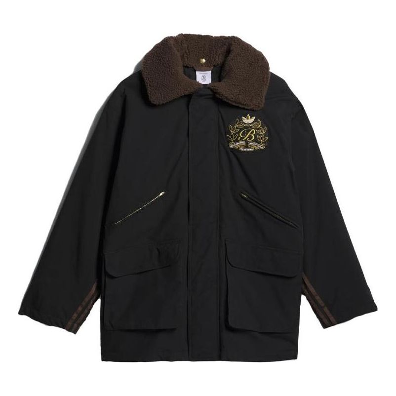 adidas x Blondey Chore Coat 'Black Brown' IK9614