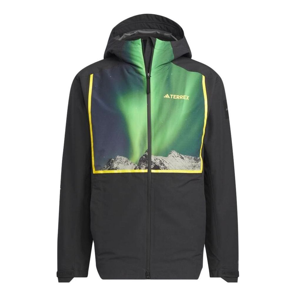 adidas National Geographic RAIN.RDY Three-In-One Jacket 'Black' IL8959