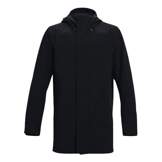 Under Armour Rush Shell Long Jacket 'Black' 1364904-001