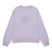 (WMNS) New Balance Logo Sweatshirt 'Purple' 5CC39752-DV