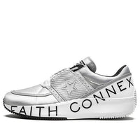 (WMNS) Converse Run Star x Faith Connexion Low Top Metal Silver 565537C