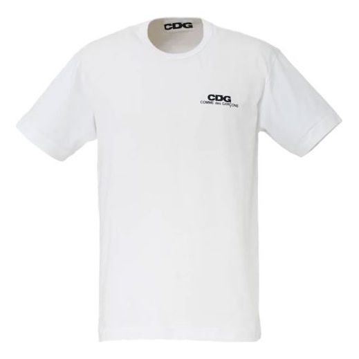 COMME des GARCONS PLAY Small Logo T-Shirt 'White' SZ-T029-051-B