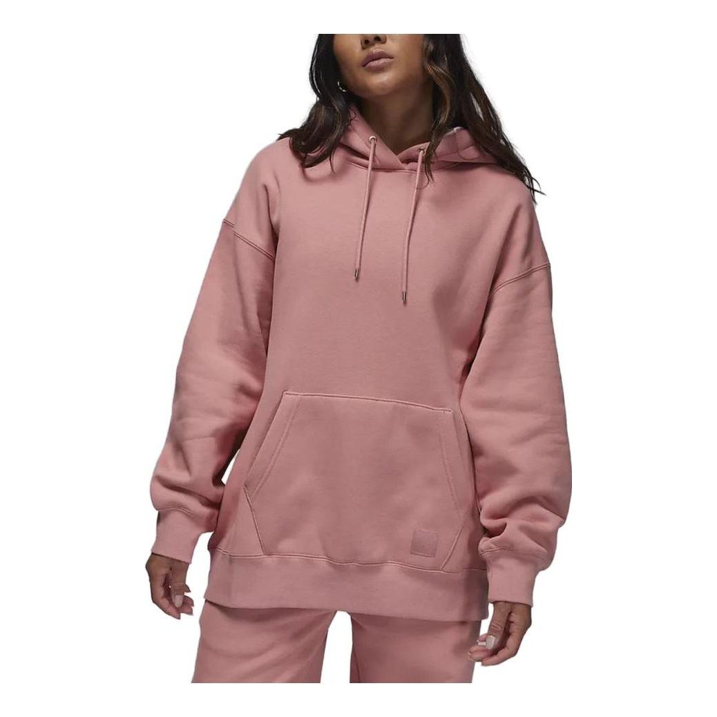 Air Jordan Flight MVP Fleece Pullover Hoodie 'Pink' FB5111-618