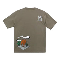 Converse Desert Graphic Tee 'Brownish Green' 10024871-A03