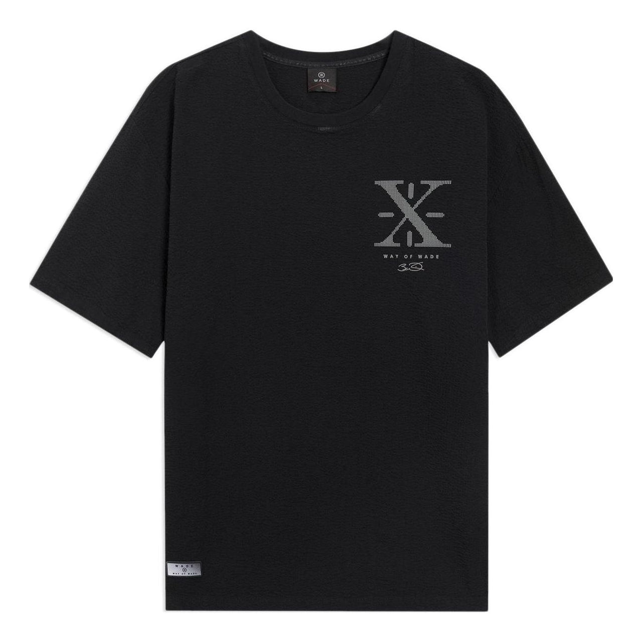 Li-Ning Way Of Wade Graphic T-shirt 'Black' ATSS421-4