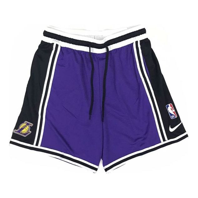 Nike Los Angeles Lakers Basketball Sports Shorts Blue DB0660-504