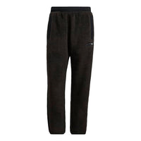 Men's adidas originals Plush Stay Warm Bundle Feet Sports Pants/Trousers/Joggers Black H31298