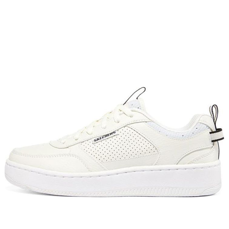 (WMNS) Skechers Sport Court 92 'White Black' 149917-WHT