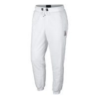 Air Jordan Straight Casual Pants 'White' AH6258-100