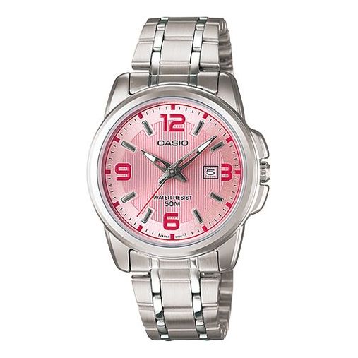 CASIO Stainless Steel Strap Pink Analog LTP-1314D-5A
