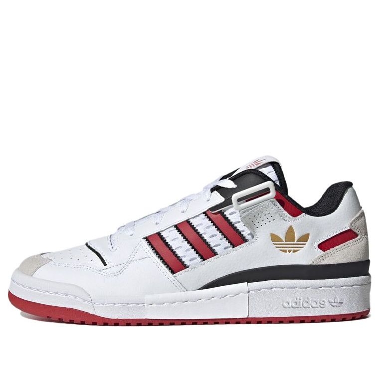 adidas Forum Exhibit Low 'White Scarlet' GX1523