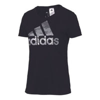 (WMNS) adidas Training Round Neck Short Sleeve Black CD1952