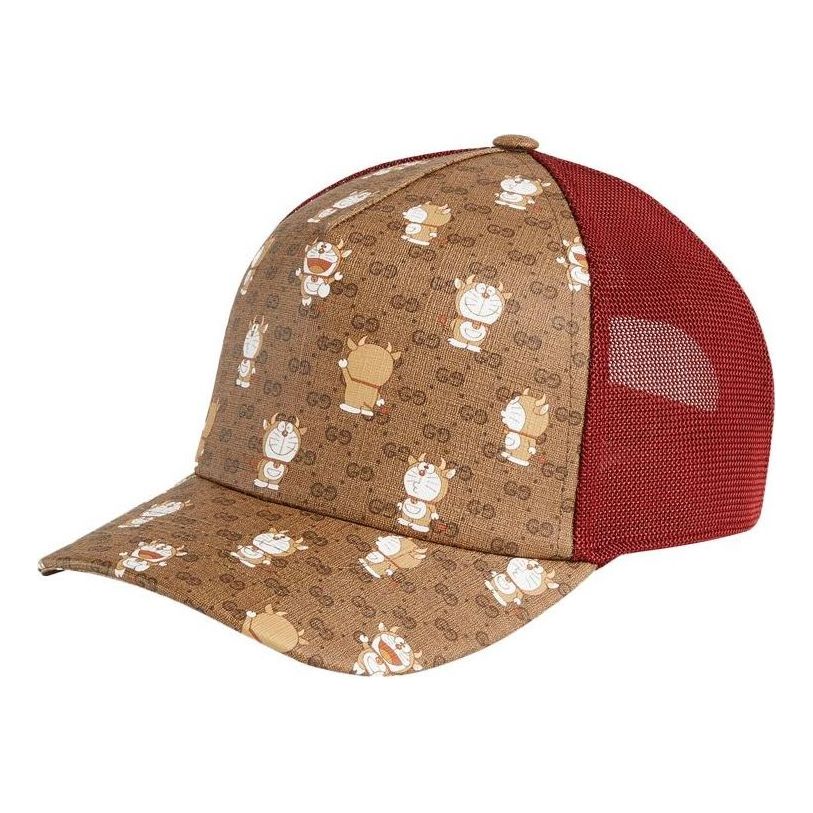 Gucci x Doraemon Baseball Hat 'Cherry Monogram' 648845-4HACT-9774