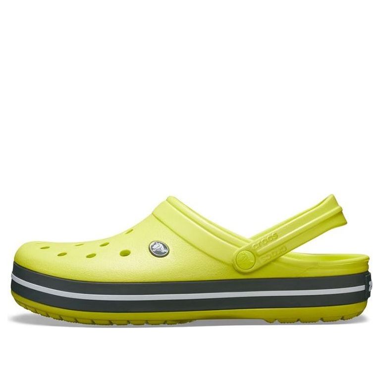 Crocs Crocband Clogs 'Citrus Grey' 11016-725