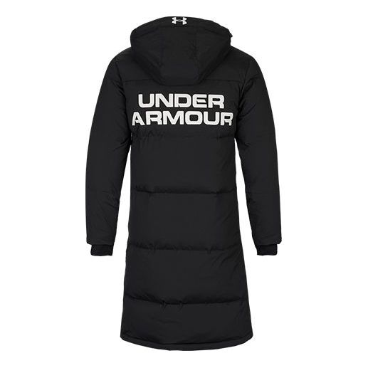 Under Armour Long Down Bench Coat 'Black' 1345057-001