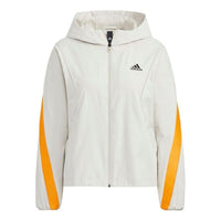 (WMNS) adidas Sports Hooded Jacket White HF2467