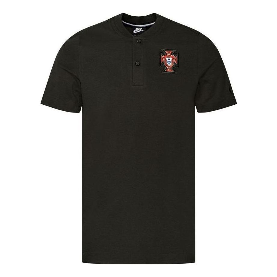 Nike Portugal Polo Shirt 'Black' CK9203-355