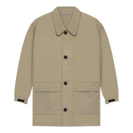 Fear of God Essentials SS22 Barn Jacket 'Oak' FOG-SS22-386