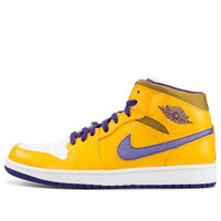 Air Jordan 1 Mid 'Lakers' 554724-708