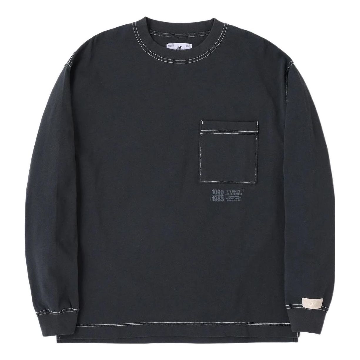 New Balance 1000 Long Sleeve T-Shirt Regular Fit 'Phantom' AMT25023-PHM