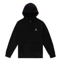 Converse Embroidered Star Chevron French Terry Pullover Hoodie 'Black' 10020343-A01