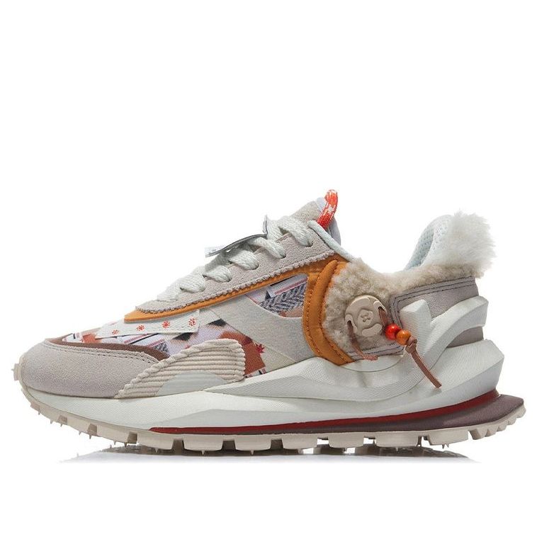 (WMNS) Li-Ning Eternal 92 Low Paris Fashion Week 2021 'Grey Orange' AGCR058-6