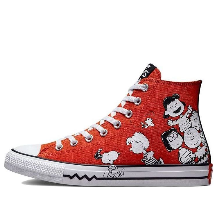 Peanuts x Converse Chuck Taylor All Star 'Red White Black' A02573C