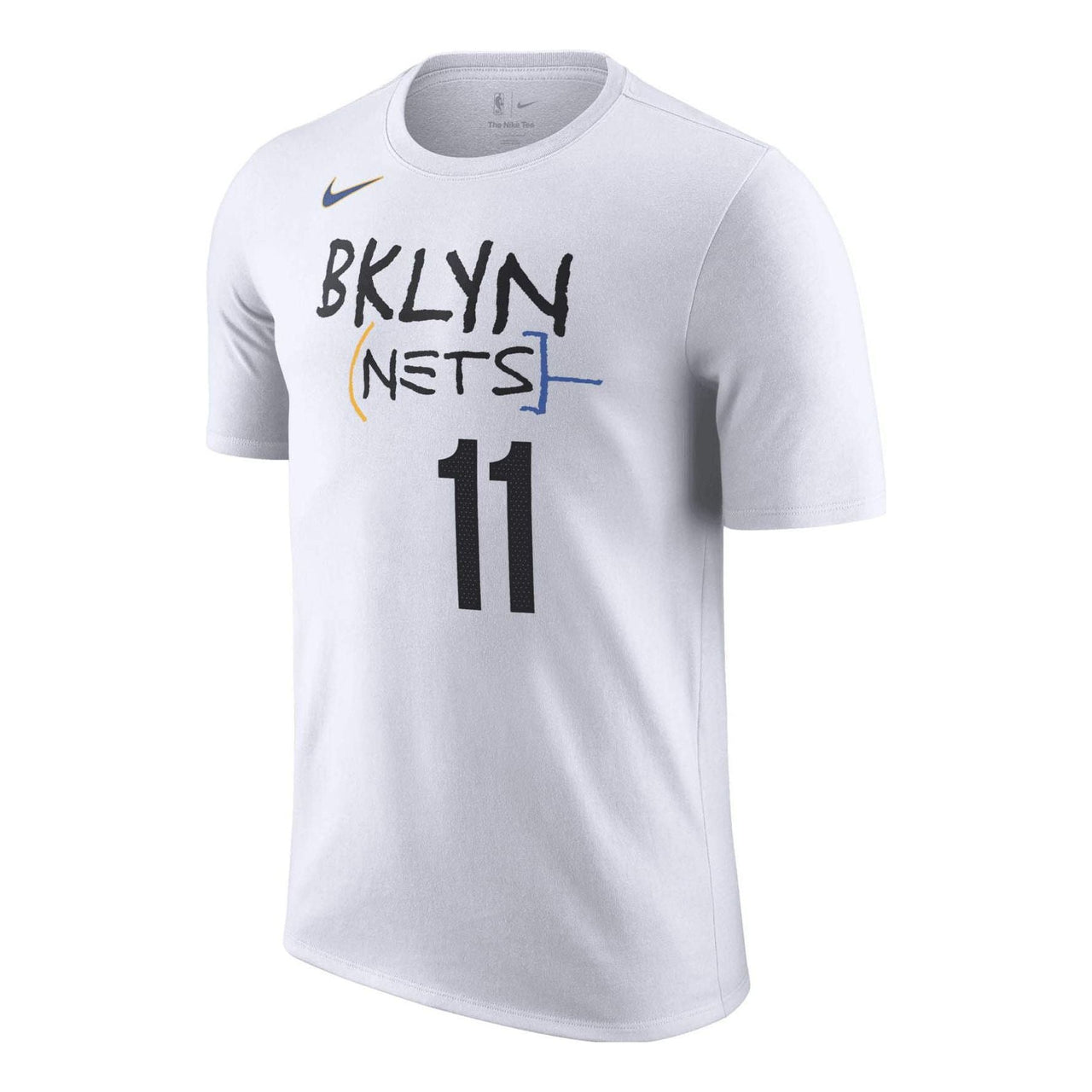 Nike x NBA Brooklyn NETS Kyrie Irving T-Shirt 'White' DV5975-103