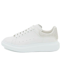 Alexander McQueen Oversized Crystal-embellished Sneakers 'White' 646967WHZ4Y9071