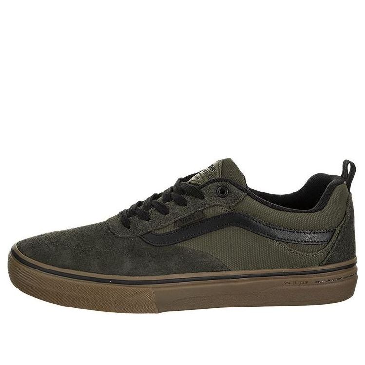 Vans Kyle Walker Pro Low Tops Casual Skateboarding Shoes Unisex Green VN0A2XSGSXA