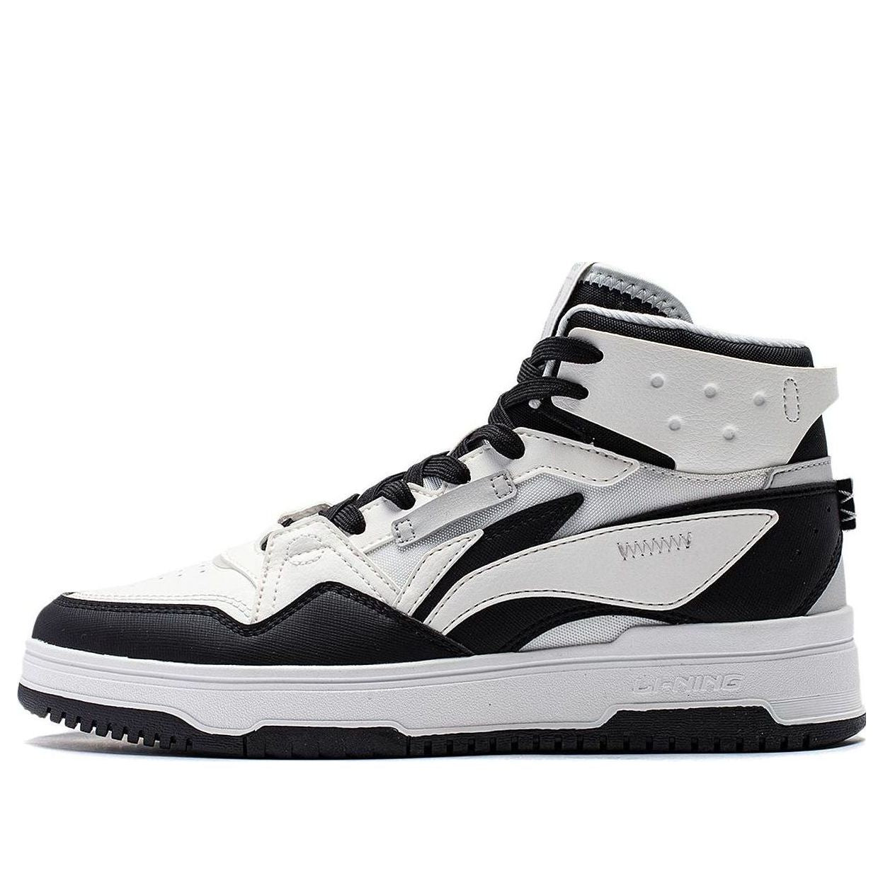 (WMNS) Li-Ning San Yuan 2.0 High 'Black White' AGCT346-1