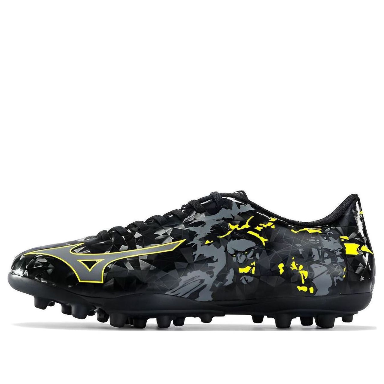 Mizuno Men Ryuou Ag Soccer Shoes 'Black Yellow' P1GA189105