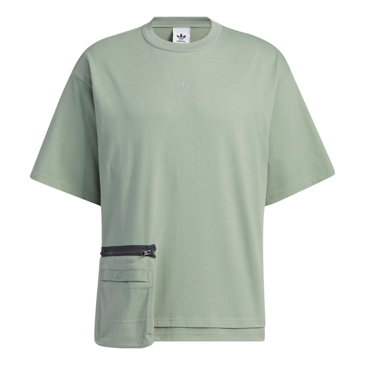 adidas originals Workwear Short Sleeve T-shirt 'Silver Green' HY7246