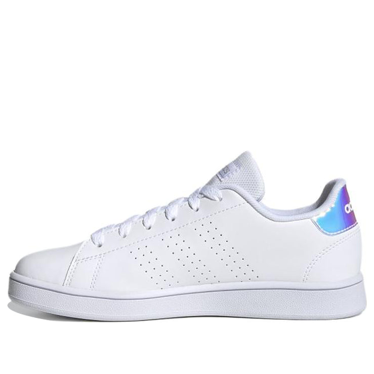 (PS) adidas Advantage Shoes 'Cloud White Silver Metallic' FY4624