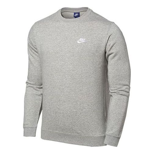 Nike Casual Sports Loose Round Neck Pullover Gray 804343-063