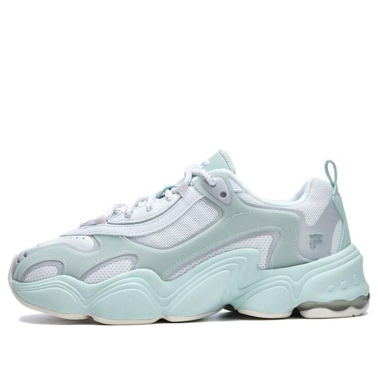 (WMNS) FILA FUSION TENACITY Chunky Sneakers 'White Blue' T12W311601FWI