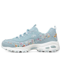 (WMNS) Skechers D'Lites 1.0 Low-TopRunning Shoes Blue 149465-BLU