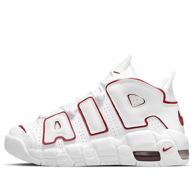 (GS) Nike Air More Uptempo 'White Varsity Red' 2021 DJ5988-100