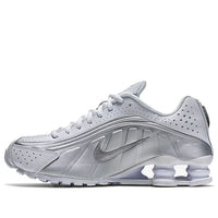 (GS) Nike Shox R4 'White Metallic Silver' BQ4000-100