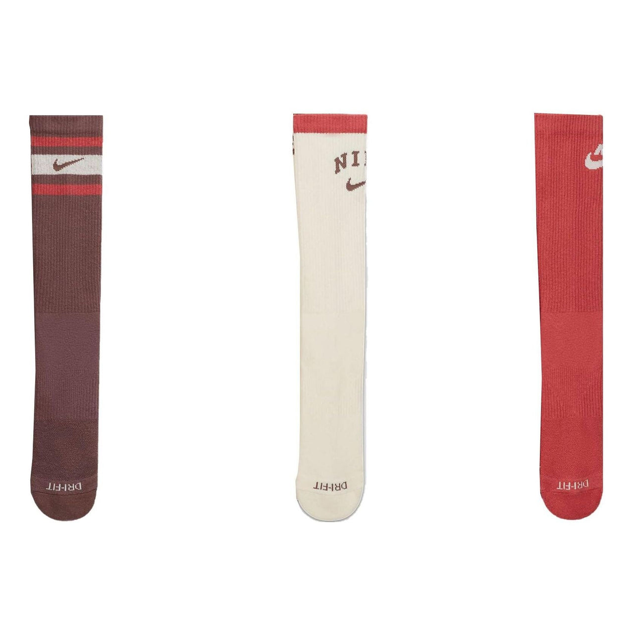 Nike Everyday Plus Cushioned Crew Socks 3 Pairs 'Multi' DX7665-909