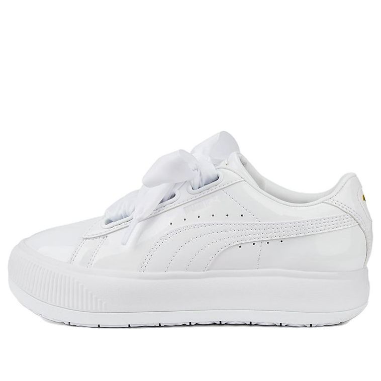 (WMNS) PUMA Suede Mayu Heart Patent 'White' 385967-01