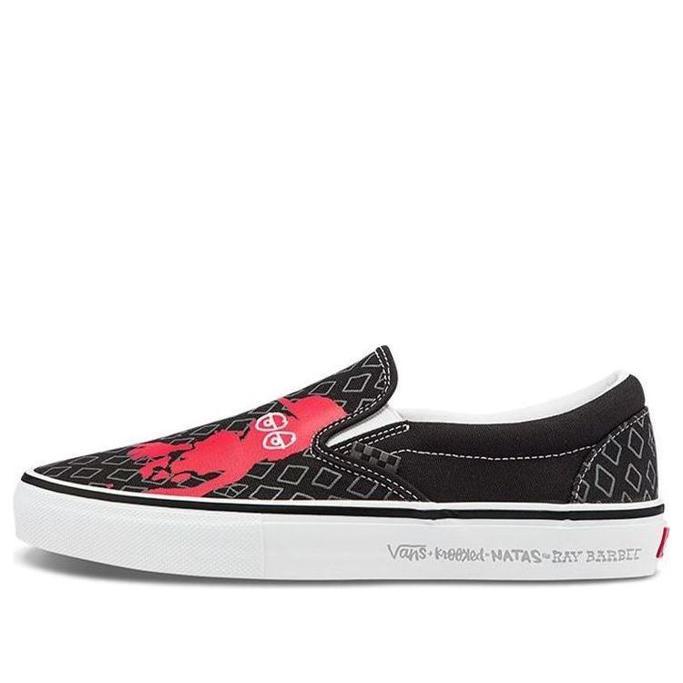 Vans Krooked x Skate Slip-On 'Natas For Ray Barbee' VN0A5FCAAPM