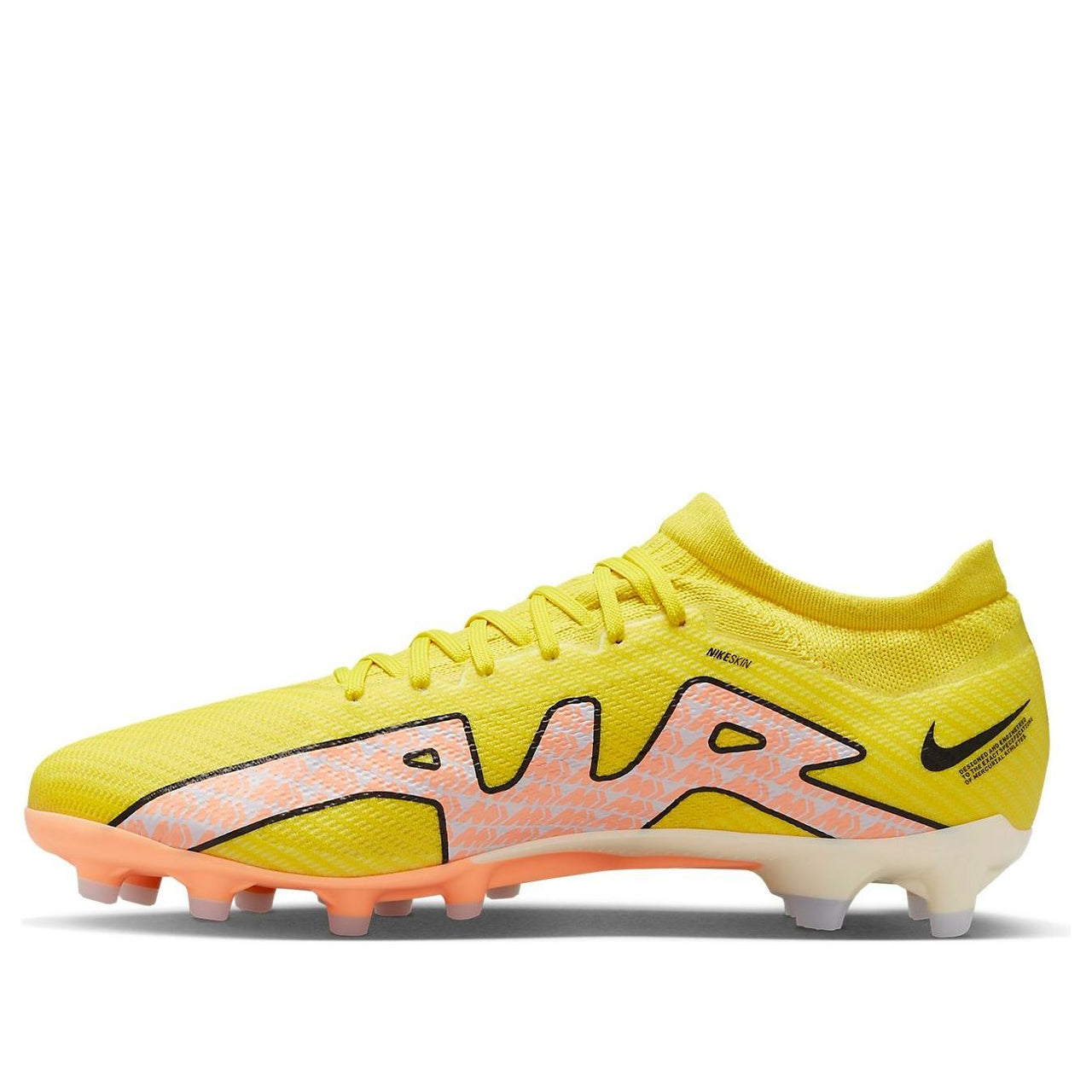 Nike Zoom Mercurial Steam 15 Ag-pro Low Top 'Yellow' DJ5604-780