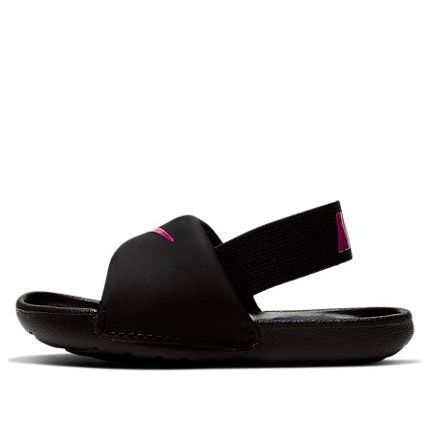 (TD) Nike Kawa Slide 'Black Vivid Pink' BV1094-008