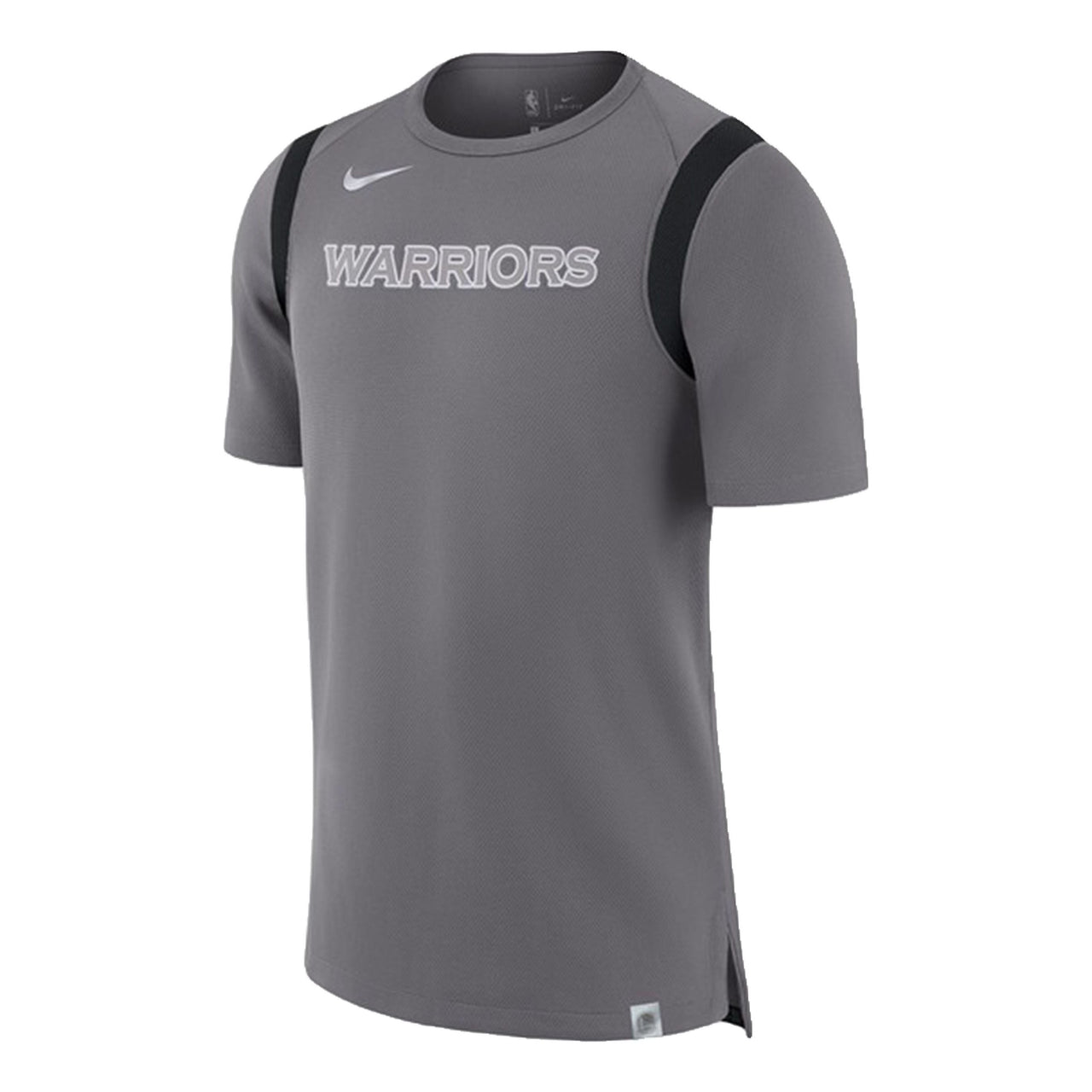 Nike Golden State Warriors Sports Short Sleeve Gray 920570-036