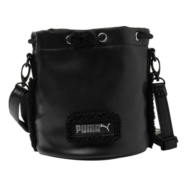 (WMNS) PUMA Prime X-Mas Bucket Bag 'Black' 077474-01