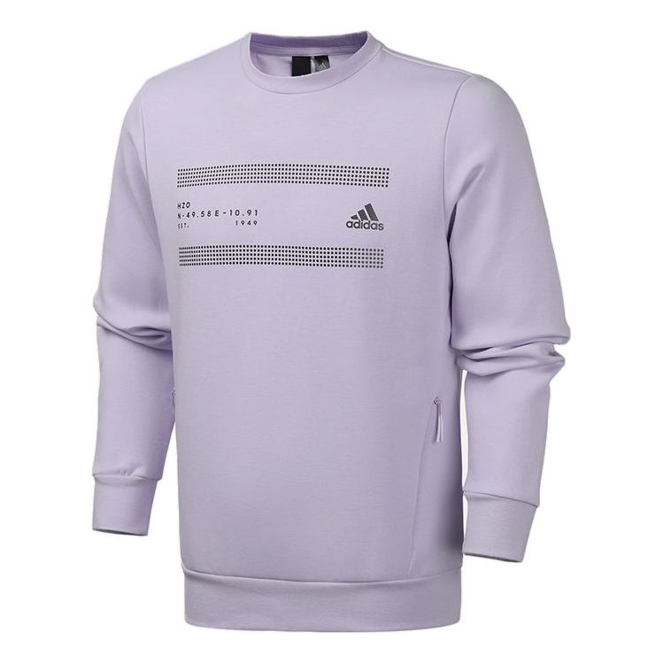 adidas O1 GFX SWT LIN Sports Stylish Purple FM9390