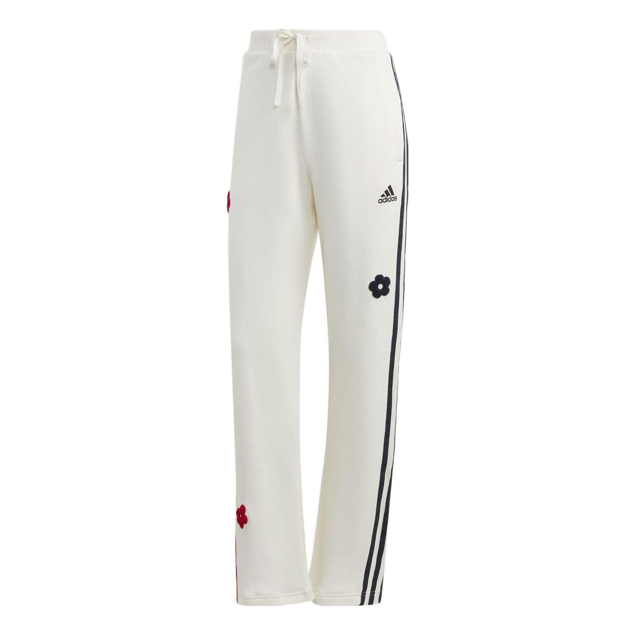 (WMNS) adidas 3-Stripes High Rise Joggers 'White' IC8697