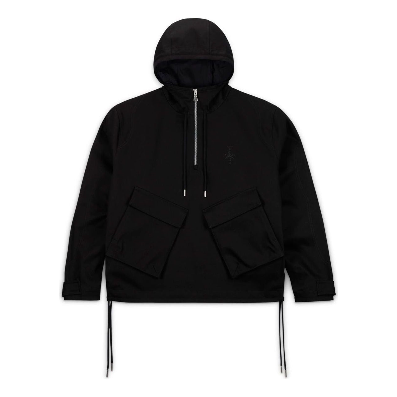 Air Jordan x Travis Scott Half Zip Jacket 'Black' DZ5488-010